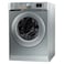 Indesit Front Loading Washing Machine With Dryer - 9 KG - Silver - XWDE961480X