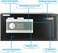 Rubik Wide Safe Box Hotel Size Locker with Digital Number Keypad and Key Lock (Size 43x35x20cm) Black