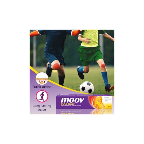 Moov Rapid Relief Oitment, Fast Relief From Pain in Muscles &amp; Joints, 50g