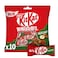 Nestle KitKat Miniatures Crispy Wafer Finger Covered with Hazelnut Chocolate, 10.7g Pack of 10