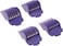Andis 01415 Master Dual Magnet Large 4-Comb Set Designed For MBA, MC-2, ml, Pm-1 And Pm-4, Purple