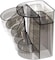 Aiwanto Pen Pencil Holder for Home School Office  Desk Table Box 4 Compartments Multifunctional