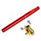 Generic-Fishing Rod Reel Combo Kit Set Mini Telescopic Portable Pocket Pen Fishing Rod Pole and Reel Set Aluminum Alloy Fishing Accessories