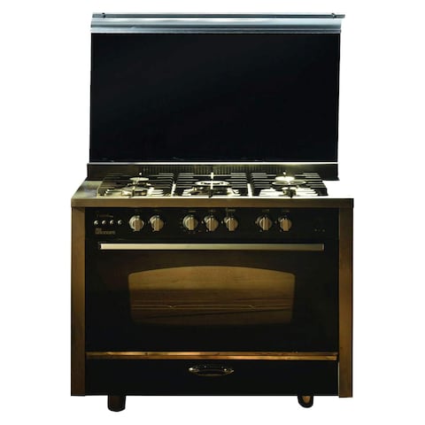بوتاجاز غاز يونيون إير C6090SS-2GC أي كوك برو - 90سم - 5 شعلة