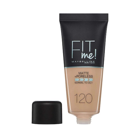 Maybelline New York Fit Me! Matte And Poreless Face Foundation 120 Classic Ivory 30ml