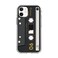 Casetify Cassette Collection Apple iPhone 12  Mini Case - 10 Ft. Impact Protection Shock Absorbing Cover, Anti-Microbial, Slim &amp; LightWeight, Wireless &amp; MagSafe Charging Compatible - Mixtape Black