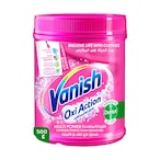 Buy Vanish Oxi Action Powder Fabric Stain Remover Pink 500g in UAE