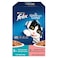 Purina Felix As Good As It Looks with Tuna and Salmon in Jelly Adult Cat, 85g Pack of 4