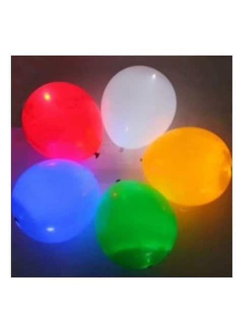 Party Time 20-Piece Decorative Party LED Balloon Set - Assorted Colors