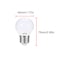 Generic-220-240V LED Light Bulbs 7W E27 LED Spotlight Bulb Lamp Globe Light Bulbs Frosted LED Filament Indoor Bulb for Ceiling Lighting White 5Pcs
