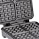 Geepas GWM5417 Electric Waffle Maker 1100W- 4 Slice Non-Stick Electric Belgian Waffle Maker with Adjustable Temperature Control