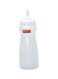 Delcasa Plastic Ketchup Bottle White