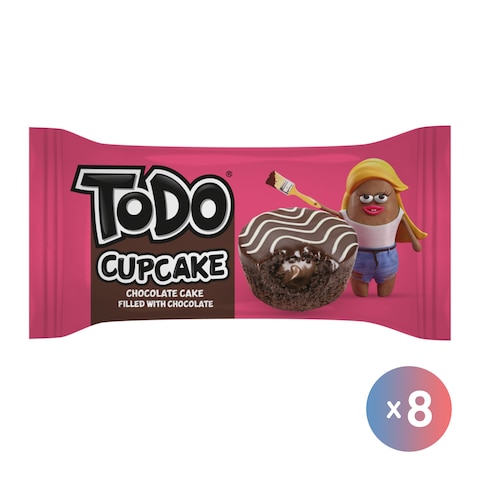 Todo Chocolate Cupcake - 8 Pieces