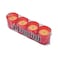 Ceraria Candle Red x4