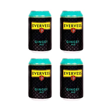 EVERVESS GINGER ALE 4X330ML