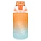 Nova Kids Water Bottle 550ml with Straw - Orange