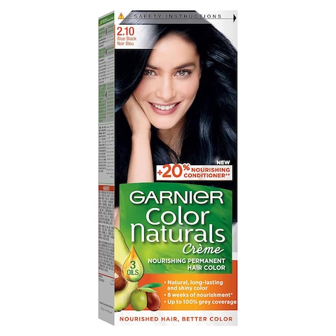 Garnier Color Naturals Creme Hair Color - 2.1 Blue Black