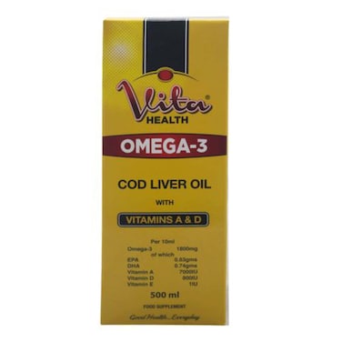 Vitahealth Cod Liver Oil 500Ml