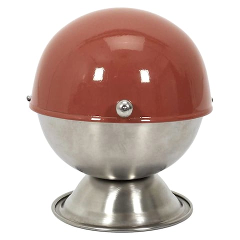 Home Deco Factory Retro Inox Stainless Steel Sugar Bowl