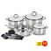 Bister stainless steel cooking set 10 pieces