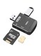 4in1 Multi Function OTG Card Reader Black