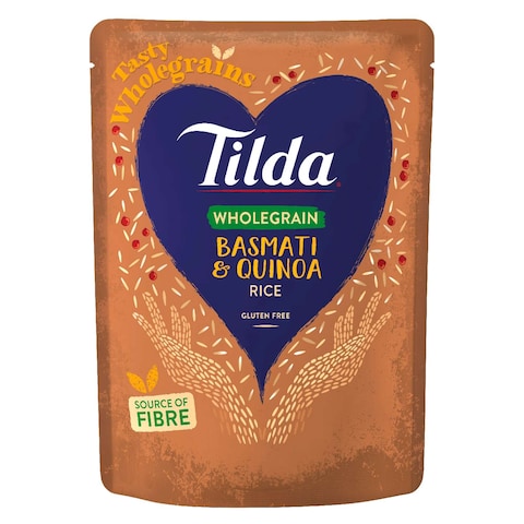 Buy Tilda Wholegrain Basmati  Quinoa Rice 250g in UAE