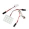 T10 Car LED Dome Light 5630 12smd Car Roof Light With T10 And Festoon Adapter