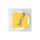 Cocktail Paper Napkins Yellow 2 Ply 33x33cm Size - Beverage Bar Napkins Linen Like Square Napkins Eco Friendly &amp; Compostable Everyday Use, Party or Wedding 50 Pieces.