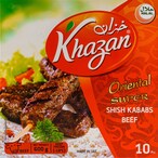 Buy KHAZAN SUPER SHISH KABABS BEEF 600G in Kuwait