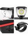 Generic Solar Powered Rechargeable Bike Light 11X3.5X4cm