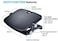 Generic Ergo A Footrest Is Suitable For All Sitting Positions Adjustable High With 5 Positions Model Fr006