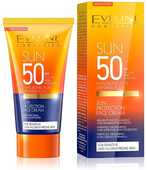 Eveline Cosmetics Sun Protection Face Cream Spf50