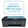 HP Smart Tank 516 Wireless All-in-One Print Scan Copy All In One Printer - Black - Cyan