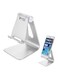 Generic Adjustable Cell Phone Stand 10.2X8X7.4Centimeter Silver