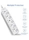 Sonashi 5 Way Extension Socket White SES-1005