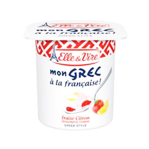 Elle  Vire Mon Grec A La Francaise Strawberry Lemon 125GR