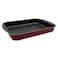 Nouval Oven Tray Rectangular Red 35CM