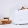 Geepas 1100W 4 Slices Bread Toaster - Crumb Tray, Cord Storage, 7 Settings With Cancel, Defrost &amp; Reheat Function, Removable Crumb Tray