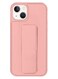 Zolo Finger Grip Holder and standing cover with Car Magnetic Multi-function Shockproof Protective Case Cover For iphone 14 Pink