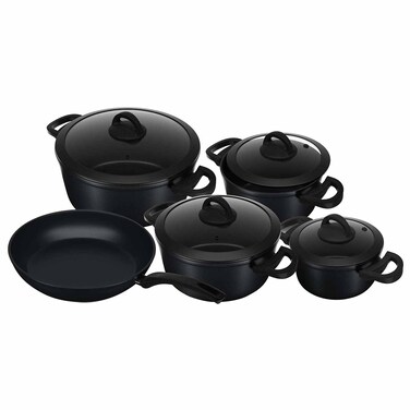 Cooking Sets Aboud 18-20-24-28 - frying pan 28- 9 Pieces