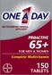 One A Day Men's &amp; Women's Proactive 65+ Multivitamin Supplement (150 Count)