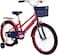 Vego Starlette Kids Road Bike With Basket 20 Inch, Pink