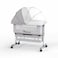 Teknum Bedside Crib - Grey