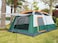 Toby&rsquo;s New 4-6 person double layer outdoor camping tent two bedrooms and a living room family cabin (Green)