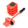 5-Pieces Furniture Moving Heavy Hand Tool set Furniture Lifter Mover for Sofa Bed Cabinet Wheel Bar + Mover Roller Transport