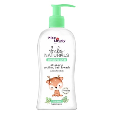 Nice &amp; Lovely Baby Bath &amp;Wash 300Ml