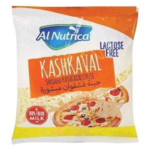 Al Nutrica Lactose Free Kashkaval Shredded Cheese 500g