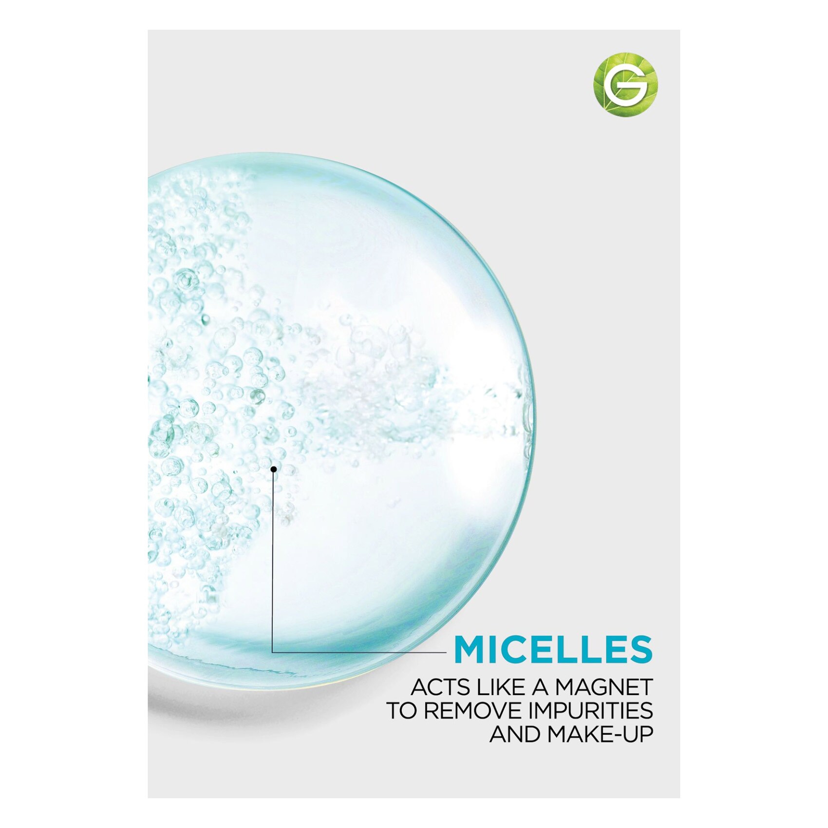 Garnier Cleansing Water With Salicylic Acid Micellar Skinactive 400 Ml product thumbnail 2