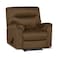 In House Velvet Classic Recliner Chair - Brown - AB01