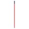 Coated Metal Handle - Red -120 Cm